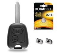 Boitier Télécommande Plip Coque de Clé Peugeot Partner Expert ✚ Switch ✚ Pile CR2016 - Kit iRace Keys®