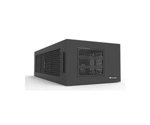 Boîtier Thermaltake AX100 Rack Noir pour PC format 4U avec support ventilateurs 120/140 mm, radiateur 480 mm et baies 2.5"/3.5" (320x678.3x201 mm) - Réf. CA-11C-00D1NN-00