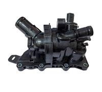 Boitier Thermostat d'Eau compatible avec DOKKER DUSTER JOGGER LODGY QASHQAI X-TRAIL III ARKANA AUSTRAL CAPTUR II CLIO V EXPRESS KANGOO III KOLEOS II TALISMAN 1.3 TCe DIG-T - 110600260R 110603305R