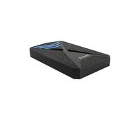 Boîtier TooQ TQE-2550BL pour Disque Dur/SSD 2.5" SATA III, USB 3.2 Gen 1, Capacité 4To, ABS Noir, Compatible Windows/macOS/Linux