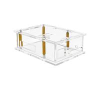 Boîtier transparent en acrylique pour carte de développement, dissipation de la chaleur, assemblage facile, étui de protection transparent pour carte de développement