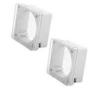 Boîtier Transparent pour Minuterie CN101 CN102 Montage Panneau(2PCS) | Compatible CN101/CN102, design transparent, visibilité totale des réglages, montage panneau simple