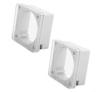 Boîtier Transparent pour Minuterie CN101 CN102 Protection Plastique(2PCS)