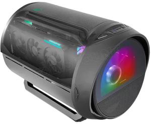 Boitier Tube Micro ATX Mars Gaming MC-Cylon RGB avec panneau vitré (Noir)