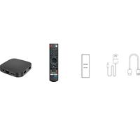 Boîtier TV, 4 Go de RAM, 32 Go de mémoire, Android 11, prise UE