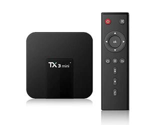 Boîtier TV Android 11.0, TX3 Mini Plus Amlogic S905W2 Quad Core RAM 4 Go ROM 32 Go Dual WiFi 2.4G/5.8G BT4.2 4K 6K AV1 Home Smart Media Player