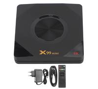 Boîtier TV Android avec processeur puissant, Wi-Fi double bande, port USB 3.0 et mémoire flash haute vitesse. Lecteur multimédia Android 9.0