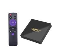 Boîtier TV Q96 Max Android 14 Allwinner H313 Quad Core 64 Bits HD 4K 3D 8 Go 128 Go WiFi 4G Lecteur Multimédia Smart Set Top Box H.265 Iptv.(Q96max1gb8gb)
