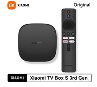 Xiaomi Mi TV Box S 3nd Gen, 2GB RAM + 32GB ROM, Reproductrice Streaming en 4K Ultra HD, Bluetooth, Wi-FI, 3ème Génération, Noir