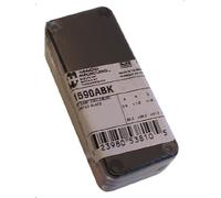 Boîtier universel Hammond Electronics 1590ABK aluminium moulé sous pression noir 93 x 39 x 31 1 pc(s)