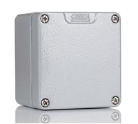 Boîtier universel Rittal 9104.210 aluminium gris (RAL 7001) 75 x 57 x 80 1 pc(s)