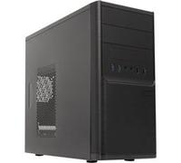 Boîtier Dark Shadow MicroATX - Alimentation 500 W incluse - Taille de disque prise en charge 3,5", 2,5" - USB-A 2.0/3.2 et audio