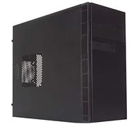 Boîtier Unykach gris pluie evo micro ATX avant brossé couleur noire avec bandes latérales usb 2.0 et 3.0 comprend une alimentation de 500w