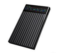 Boîtier USB 3.2 de 6,3 cm avec affichage numérique indiquant l'état de mise sous tension, la température d'exécution et les mesures de santé du disque (A-C Pro)