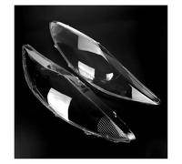 Boîtier Verre Capuchons pour Ford pour Fiesta 2009 2010-2014 1 Paire De Caches De Phares Avant Transparents