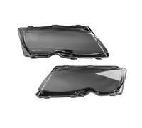 Boîtier Verre Capuchons pour Série 3 E46 318i 320i 325i 330i 330xi Berline 4 Portes 2002-2005 1 Paire De Caches De Phares Transparents