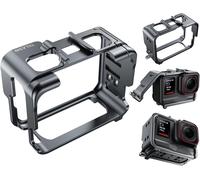 Boîtier Vertical Horizontal En Aluminium - Cage En Métal Pour Insta360 Ace Et Insta 360 Ace Pro - Accessoire De Trépied - Boîtier De Cadre De Protection - Coque Squelette Avec Chau[GOP6254081]