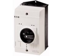 Boîtier vide Eaton CI-K2-PKZ0-NA-G 262680 avec interrupteur rotatif (L x l x H) 130 x 100 x 160 mm noir, gris 1 pc(s)