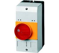 Boîtier vide Eaton CI-PKZ0-GRM 260104 avec arrêt d'urgence (L x l x H) 97 x 80 x 160 mm rouge, jaune
