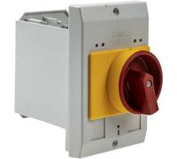 Boîtier Vide Eaton E-pkz0-gr 072908 Montage Encastré, Avec Arrêt D'Urgence (l X L X H) 80 X 85 X 129 Mm Rouge, Jaune, Gris 1 Pc(s) W215351