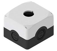 Boîtier vide Pizzato Elettrica ES 31000 1 emplacement (L x l x H) 72 x 80 x 56 mm noir, gris 1 pc(s)