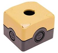 Boîtier vide Pizzato Elettrica ES 31001 1 emplacement (L x l x H) 72 x 80 x 56 mm noir, jaune 1 pc(s