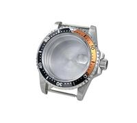 Boîtier Vintage NH35 39,5 mm en Acrylique, Lunette 120 clics, GMT/SUB en Aluminium, for Montres NH34/NH35/NH36(Green)