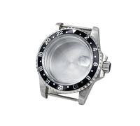 Boîtier Vintage NH35 39,5 mm en Acrylique, Lunette 120 clics, GMT/SUB en Aluminium, for Montres NH34/NH35/NH36(#M14/24)