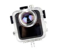 Boîtier visible pour caméra d'action Max2 - Boîtier de plongée étanche à la pression - Coque universelle à 2 broches - Boîtier plongeant