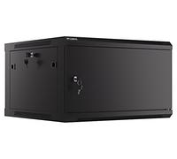 Lanberg Armoire murale Rack 19" 6U 600x600 Flat Pack Autoensam Noir