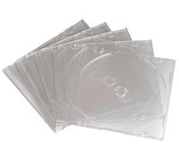 Boîtiers De CD Slim Transparents 10 Pack - Hama