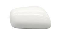 Boîtiers de Rétroviseurs Coque Protection Rétroviseur Extérieur Pour Toyota Pour Vios, Pour Yaris, Pour Sedan P90 2008-2013 Coques Rétroviseur(White Right)