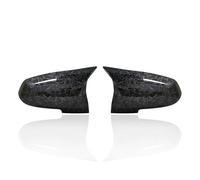 Boîtiers de Rétroviseurs Pour BMW Série 1 2 3 4 X 220i 328i 420i F20 F21 F22 F23 F30 F32 F33 F36 X1 2 Pièces Couvercle Rétroviseur Coque de rétroviseur côté(Forged Carbon Look)