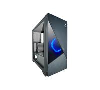 AZZA Boîtier PC Eclipse Midi Tower Ventilateur ARGB 120 mm Support carte vidéo 390 mm Noir