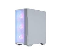 MSI MAG Forge M100R White Boîtier Micro-ATX - Support GPU jusqu'à 300 mm, Ventilateurs ARGB, filtres à poussière magnétiques, Verre trempé, Module de contôle ARGB 1-6, USB 3.2 Gen 1 Type-A