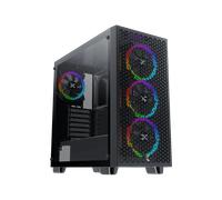 Xigmatek Boîtier PC Gaming G Pro Moyen tour E-ATX panneau vitré sans alimentation Noir