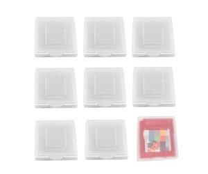 Boîtiers pour Gameboy,9 PCS Claires Enveloppes de Protection,Boîte de Protection Kompatibel Schutz Spiel Cartouche Boîtier de Protection de Cartouche pour Gameboy Color,Gameboy Pocket,GB GBC GBP