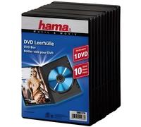 Hama 1x10 Boîtiers pour DVD Noir 51276