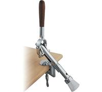 BOJ Tire-bouchon de comptoir, profesionnel et maison, fait à la main (Chromé)