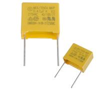 BOJACK 470 nF 0.47uF 470J 275 V Condensateurs de sécurité MEX -X2 MKP Suppression des condensateurs d'interférence en mode différentiel (Pack de 20 pièces)