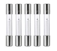 BOJACK 750 mA 5 KV 6 x 40 mm Fusibles de protection pour four à micro-ondes haute tension à fusion rapide 0,24 x 1,6 pouces 0,75 ampère 5000 volts Fusible à tube de verre (paquet de 5 pièces)