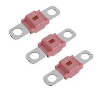BOJACK AMI/Midi 125A Fusible Haute Courant - Fusible à Boulon 125 Amp pour Voitures, Camions, Véhicules de Construction, Bus, Caravanes (Lot de 3) Rose