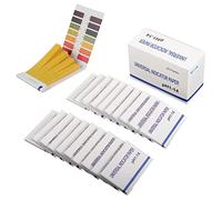 BOJACK Bandelettes de Test de pH Papier de Test Universel pH 1-14 Papier de Test Litmus pour le Sol, l'Eau, la Salive, les Cosmétiques ＆ Test de pH Alimentaire (20 Paquets de 1600 Bandelettes)