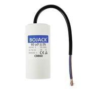 BOJACK CBB60 450V 60uf AC Condensateur ondensateur de moteur, condensateur de démarrage de moteur, condensateur microfarad 50/60Hz Avec Fil