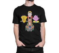 Bojack Horseman and Friends T-Shirt Cotton Tee Black XL