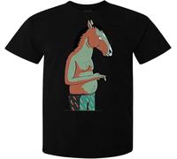 Bojack Horseman Smoking Art Series Funny Top Men (0available) t Shirt Manches Courtes(Medium)
