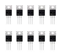 BOJACK Lot de 10 transistors MOSFET IRF540N 33 A 100 V à canal N Power MOSFET TO-220AB
