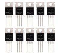 BOJACK Lot de 10 transistors MOSFET IRF840N 8 A 500 V IRF840 N-Channel Power MOSFET TO-220AB