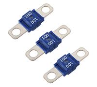 BOJACK Lot de 3 fusibles à visser à courant élevé 100 A Vert pour voitures, camions, véhicules de construction, bus, caravanes