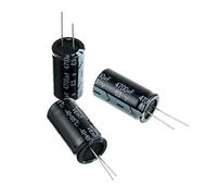 BOJACK Lot de 5 condensateurs électrolytiques en aluminium 22 x 40 mm 4700 uF 63 V 4700 MFD ± 20 %